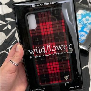 Wildflower phone case xs max